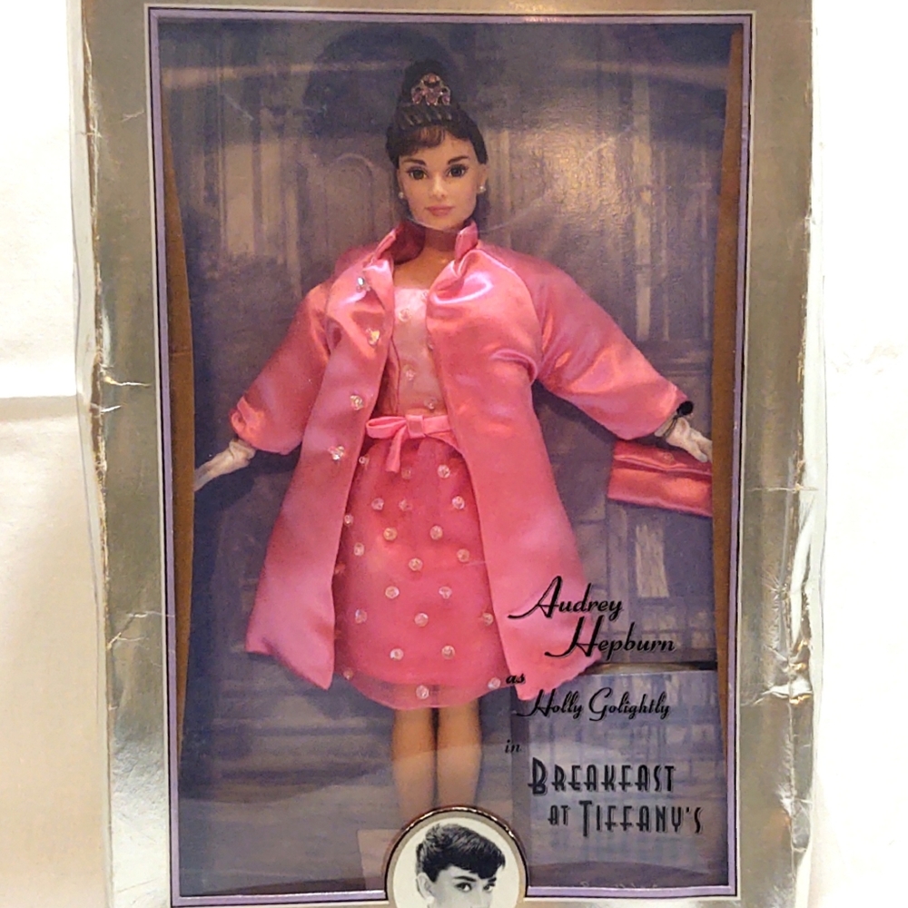 Collectible Barbie- Audrey Hepburn in Breakfast at Tiffany's In Box